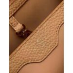 Louis Vuitton LV Women Capucines BB Bag Arizona Taurillon Leather Shearling - Bild 7