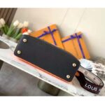 Louis Vuitton LV Women Capucines MM Handbag Black Gold Arizona Taurillon Cowhide – Bild 6