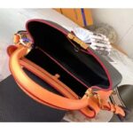 Louis Vuitton LV Women Capucines MM Handbag Black Gold Arizona Taurillon Cowhide – Bild 7