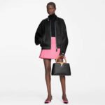 Louis Vuitton LV Women Capucines MM Handbag Black Gold Arizona Taurillon Cowhide – Bild 13