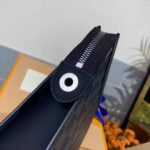 Louis Vuitton LV Unisex Pochette Voyage MM Bag Grey Damier Graphite Coated Canvas - immagine 8