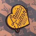 Louis Vuitton LV Unisex Sac Plat Cross Monogram Stripes Brown Coated Canvas – Bild 7