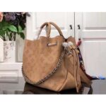 Louis Vuitton LV Women Bella Tote Arizona Brown Mahina Perforated Calfskin Calf - Image 3
