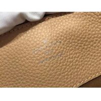 Louis Vuitton LV Women Bella Tote Arizona Brown Mahina Perforated Calfskin Calf (12)