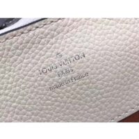 Louis Vuitton LV Women Bella Tote Crème Beige Mahina Perforated Calfskin Calf ( (13)