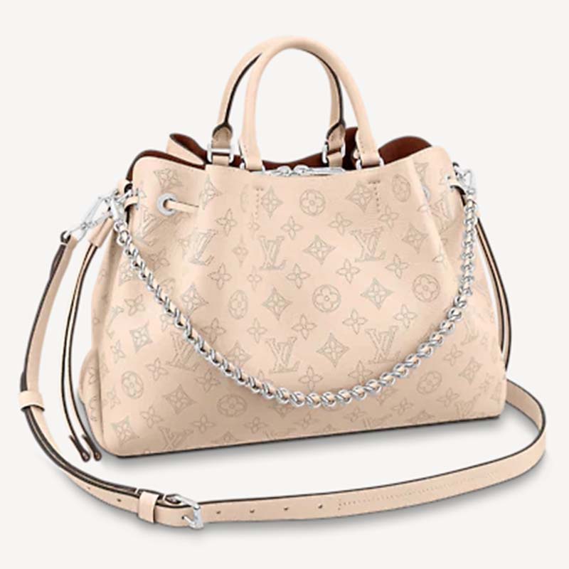 Leather mini bag Louis Vuitton Beige in Leather - 31928156