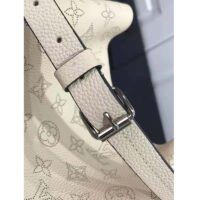 Louis Vuitton LV Women Bella Tote Crème Beige Mahina Perforated Calfskin Calf ( (13)