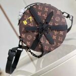 Louis Vuitton LV Unisex Wheel Box Brown Monogram Coated Canvas Cowhide Leather - Image 2