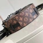 Louis Vuitton LV Unisex Wheel Box Brown Monogram Coated Canvas Cowhide Leather - Image 8