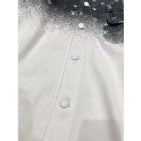 Louis Vuitton Men LV Workwear Shirt Cotton Grey Loose Fit