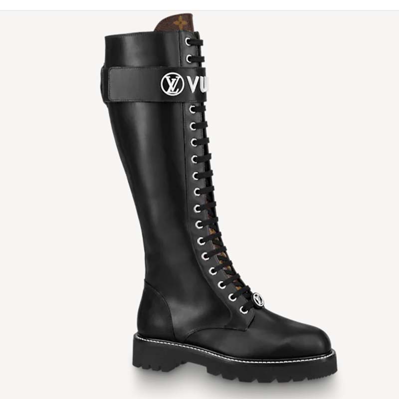 Louis Vuitton - Territory Flat Ranger Boots - Black – Shop It