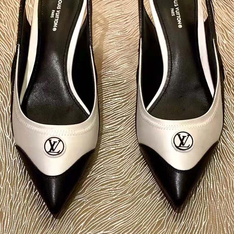 Louis Vuitton Monogram Bicolor Archlight Slingback Pump 40 – The Closet