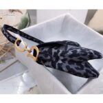 Dior CD Women Saddle Bag Gray Mizza Embroidery Magnetic 'D' Stirrup Closure - immagine 8