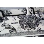 Dior Unisex CD Medium Dior Book Tote Beige Latte Dior Zodiac Embroidery - Bild 7