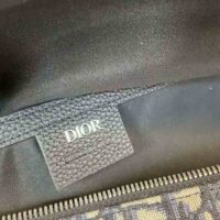 Dior Unisex Lingot 50 Bag Beige Black Dior Oblique Jacquard (1)