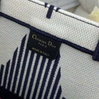 Dior Women Dioralps Dior Book Tote White Three-Tone Embroidery (1)