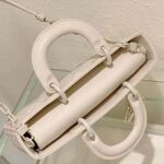 Dior Women Lady D-Joy Bag Latte Cannage Calfskin with Diamond Motif - Image 6