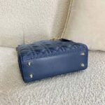 Dior Women Lady Dior my Abcdior Bag Lndigo Gradient Cannage Lambskin-Blue - Imagen 5