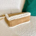 Dior Women Large 30 Montaigne Soft Bag Camel-Colored Shearling - Image 5