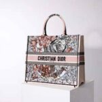 Dior Women Large Dior Book Tote Multicolor La Force Embroidery - Image 3