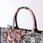 Dior Women Large Dior Book Tote Multicolor La Force Embroidery - Image 6