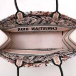 Dior Women Large Dior Book Tote Multicolor La Force Embroidery - Image 5