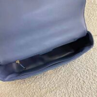 Dior Women Large Dior Caro Bag Lndigo Blue Gradient Cannage Lambskin (1)