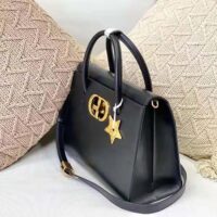 Dior Women Large ST Honoré Tote Black Box Calfskin (1)