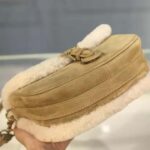 Dior Women Medium Dior Bobby Bag Camel-Colored Shearling - Image 8