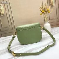 Dior Women Medium Dior Bobby Bag Cedar Green Box Calfskin Flap Closure (10)