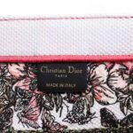 Dior Women Medium Dior Book Tote Multicolor Butterfly Embroidery – Bild 8