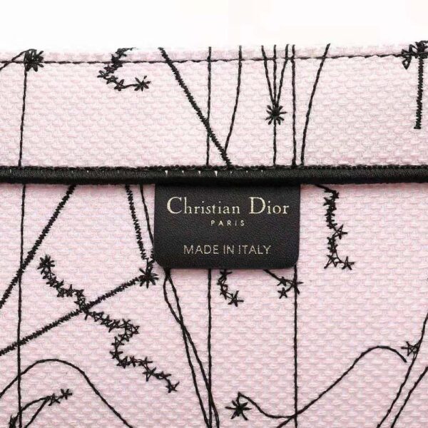 Dior Women Medium Dior Book Tote Multicolor Dior Constellation Embroidery (10)