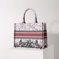 Dior Women Medium Dior Book Tote Multicolor Dior Constellation Embroidery (1)