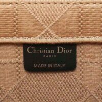 Dior Women Medium Dior Book Tote Natural Cannage Raffia (1)