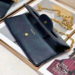 Dior Women Medium Diordouble Bag Lndigo Blue Gradient Calfskin – Bild 8