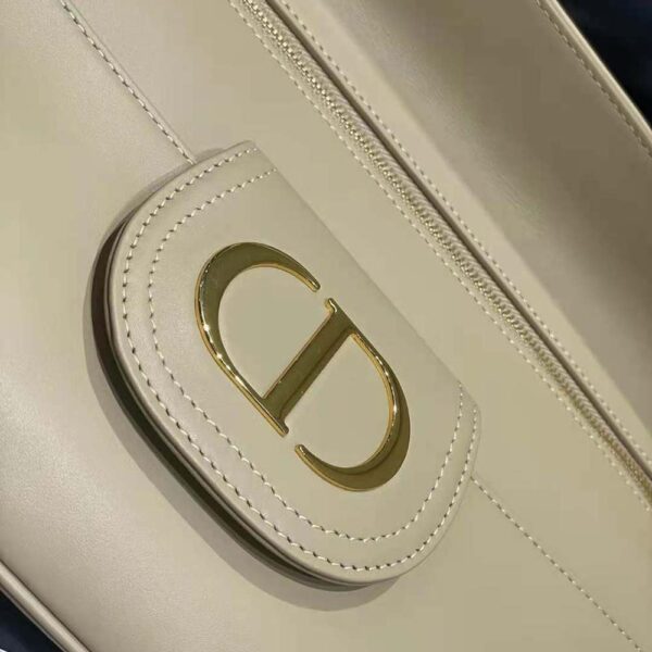 Dior Women Medium Diordouble Bag Smooth Calfskin-beige (7)