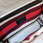 Dior Women Medium Lady D-lite Bag Latte Multicolor Cupidon Embroidery - Image 9