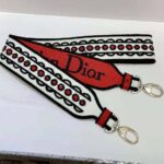 Dior Women Medium Lady D-lite Bag Latte Multicolor Cupidon Embroidery - Image 10