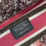 Dior Women Medium Lady D-lite Bag Multicolor Butterfly Embroidery – Image 11
