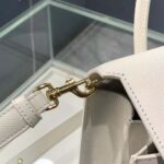 Dior Women Medium ST Honore Tote Latte Grained Calfskin-White - Image 7