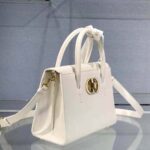 Dior Women Medium ST Honore Tote Latte Grained Calfskin-White - Image 5