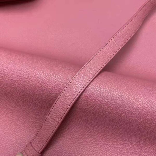 Dior Women Micro Dior Caro Bag Yarrow Pink Supple Cannage Calfskin (10)