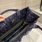 Dior Women Small Dior Book Tote Blue Dior Constellation Embroidery - Bild 8