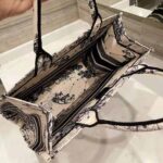 Dior Women Small Dior Book Tote Latte Multicolor Dior Zodiac Embroidery - Image 6