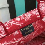 Dior Women Small Dior Book Tote Raspberry Toile de Jouy Reverse Embroidery – Bild 8