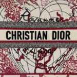 Dior Women Small Dior Book Tote Red and White D-Royaume D Amour Embroidery - immagine 8