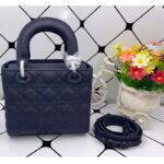 Dior Women Small Lady Dior My Abcdior Bag Denim Blue Cannage Lambskin - Image 3