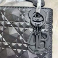 Dior Women Small Lady Dior my Abcdior Bag Black Cannage Calfskin with Diamond Motif (1)