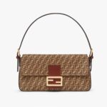 Borsa Fendi Baguette 1997 in pelle scamosciata beige da donna
