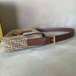Fendi Women Baguette 1997 Beige Split Leather Bag - immagine 8